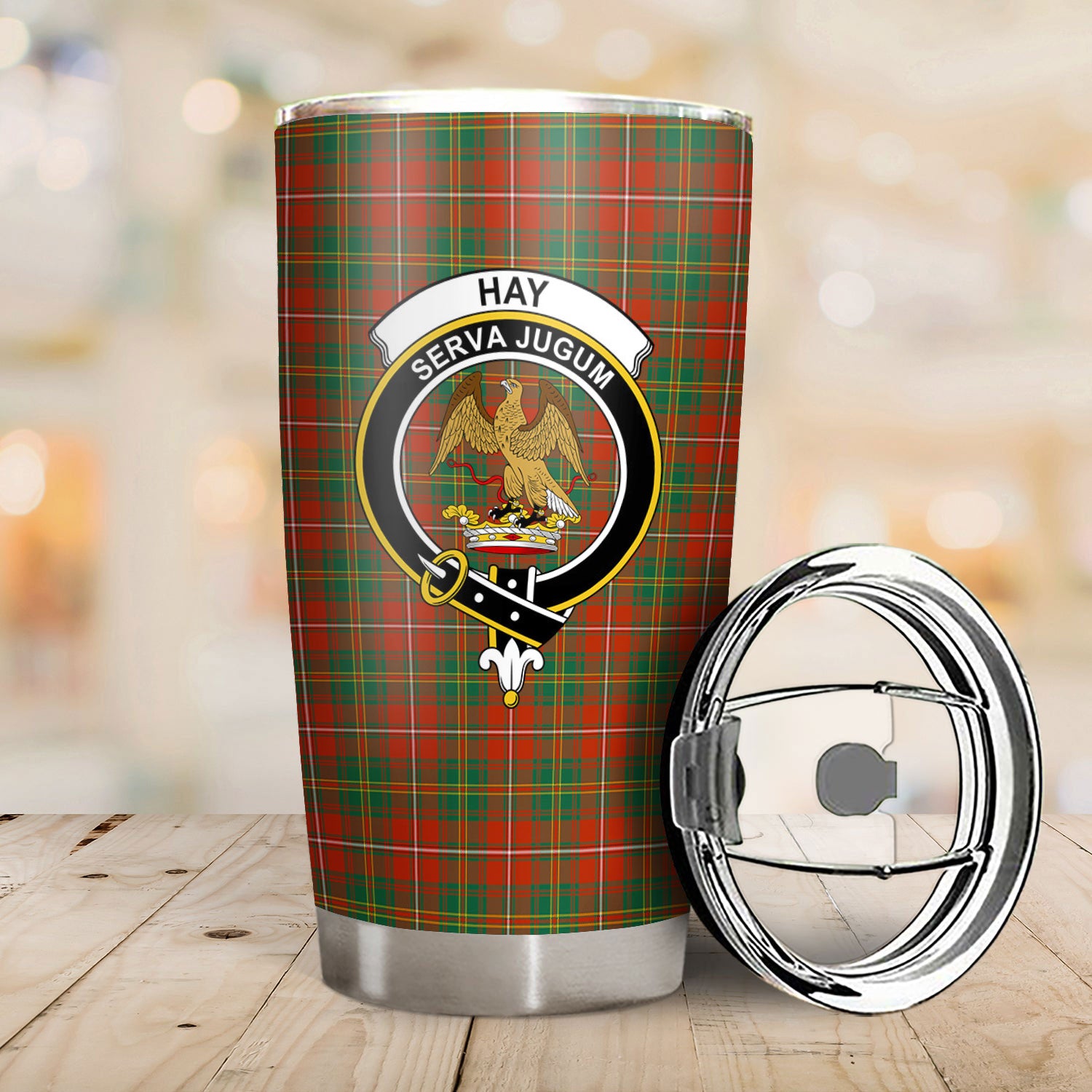 Hay Ancient Tartan Crest Tumbler