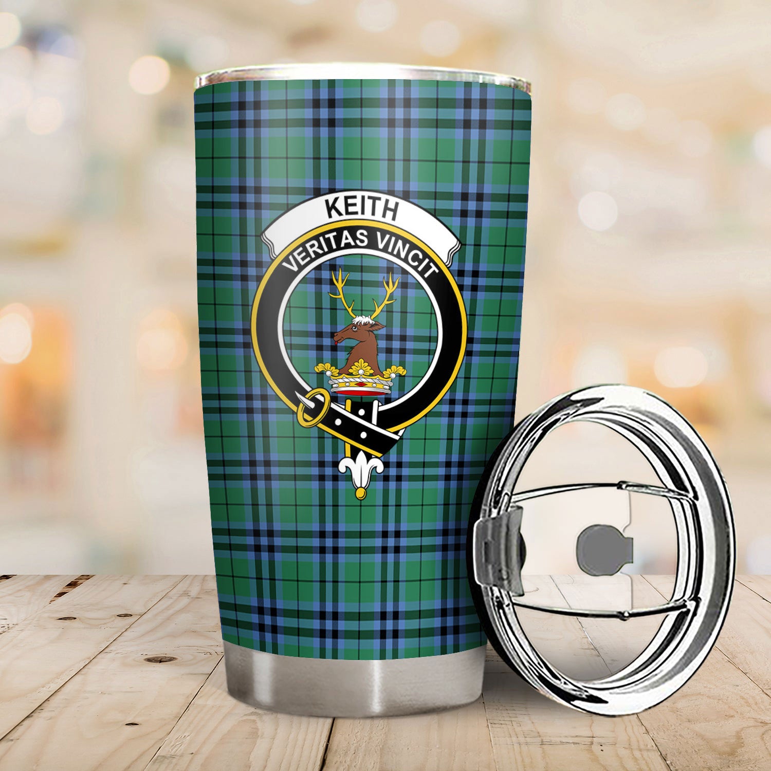 Keith Ancient Tartan Crest Tumbler