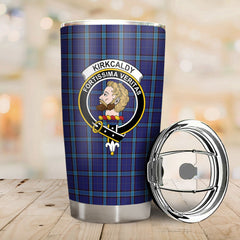 Kirkcaldy Tartan Crest Tumbler