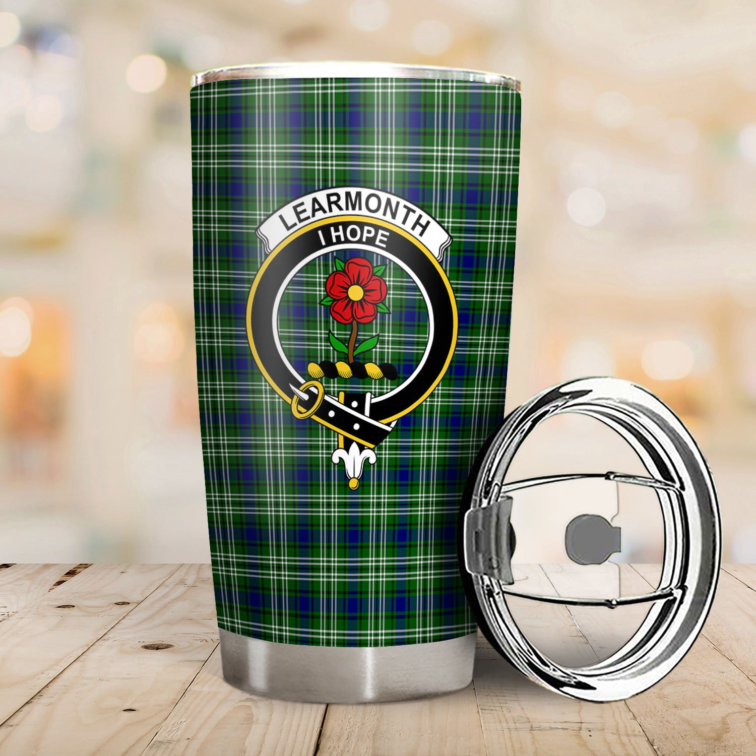 Learmonth Tartan Crest Tumbler