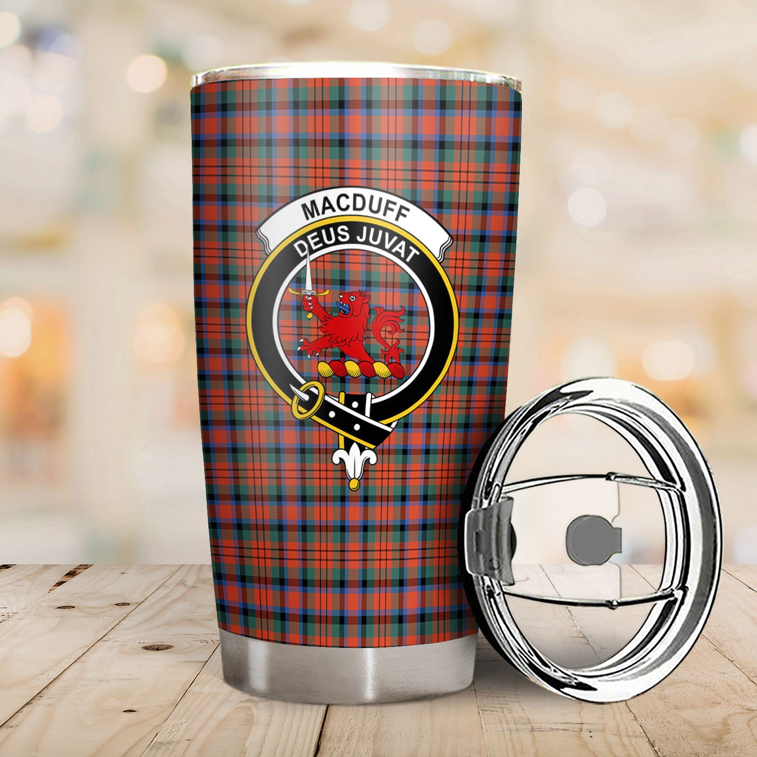 MacDuff Ancient Tartan Crest Tumbler