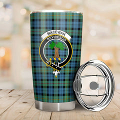 MacEwan Ancient Tartan Crest Tumbler