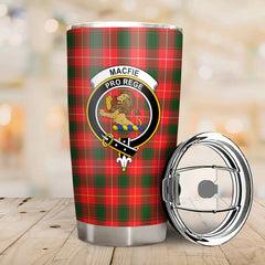 MacFie Tartan Crest Tumbler