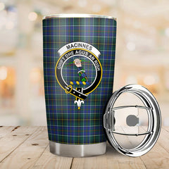 MacInnes Modern Tartan Crest Tumbler