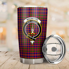 MacIntyre Modern Tartan Crest Tumbler