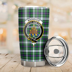 MacKenzie Dress Modern Tartan Crest Tumbler