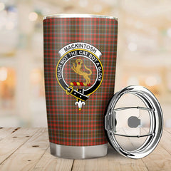 MacKintosh Hunting Weathered Tartan Crest Tumbler