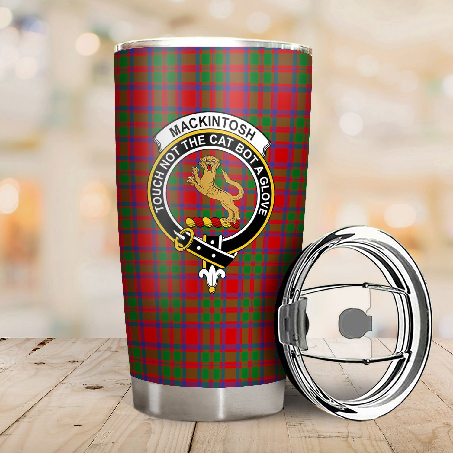 MacKintosh Modern Tartan Crest Tumbler