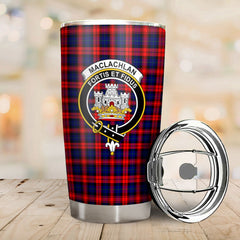 MacLachlan Modern Tartan Crest Tumbler