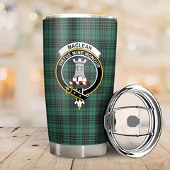 MacLean Hunting Ancient Tartan Crest Tumbler