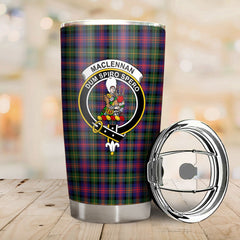 MacLennan Modern Tartan Crest Tumbler