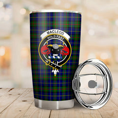 MacLeod of Harris Modern Tartan Crest Tumbler