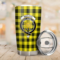 MacLeod of Lewis Modern Tartan Crest Tumbler