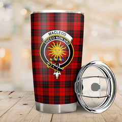 MacLeod of Raasay Tartan Crest Tumbler