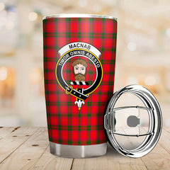 MacNab Modern Tartan Crest Tumbler