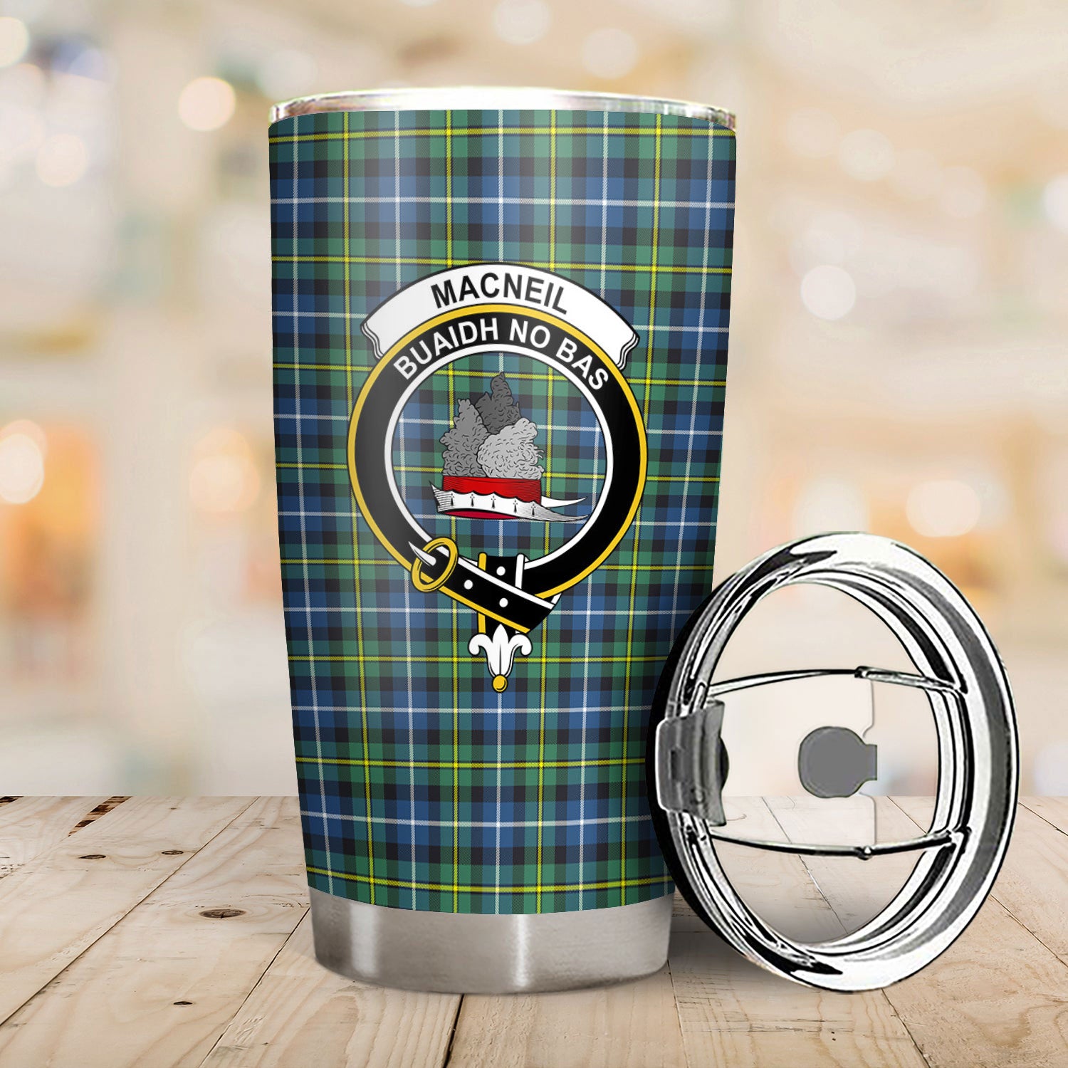 MacNeil of Barra Ancient Tartan Crest Tumbler