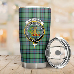 MacThomas Ancient Tartan Crest Tumbler