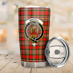 Makgill Tartan Crest Tumbler