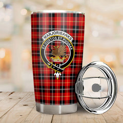 Marjoribanks Tartan Crest Tumbler