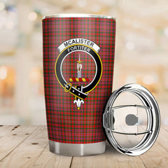 McAlister Modern Tartan Crest Tumbler