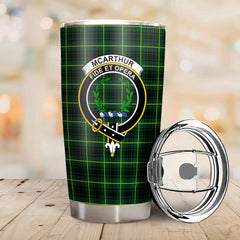 McArthur Modern Tartan Crest Tumbler