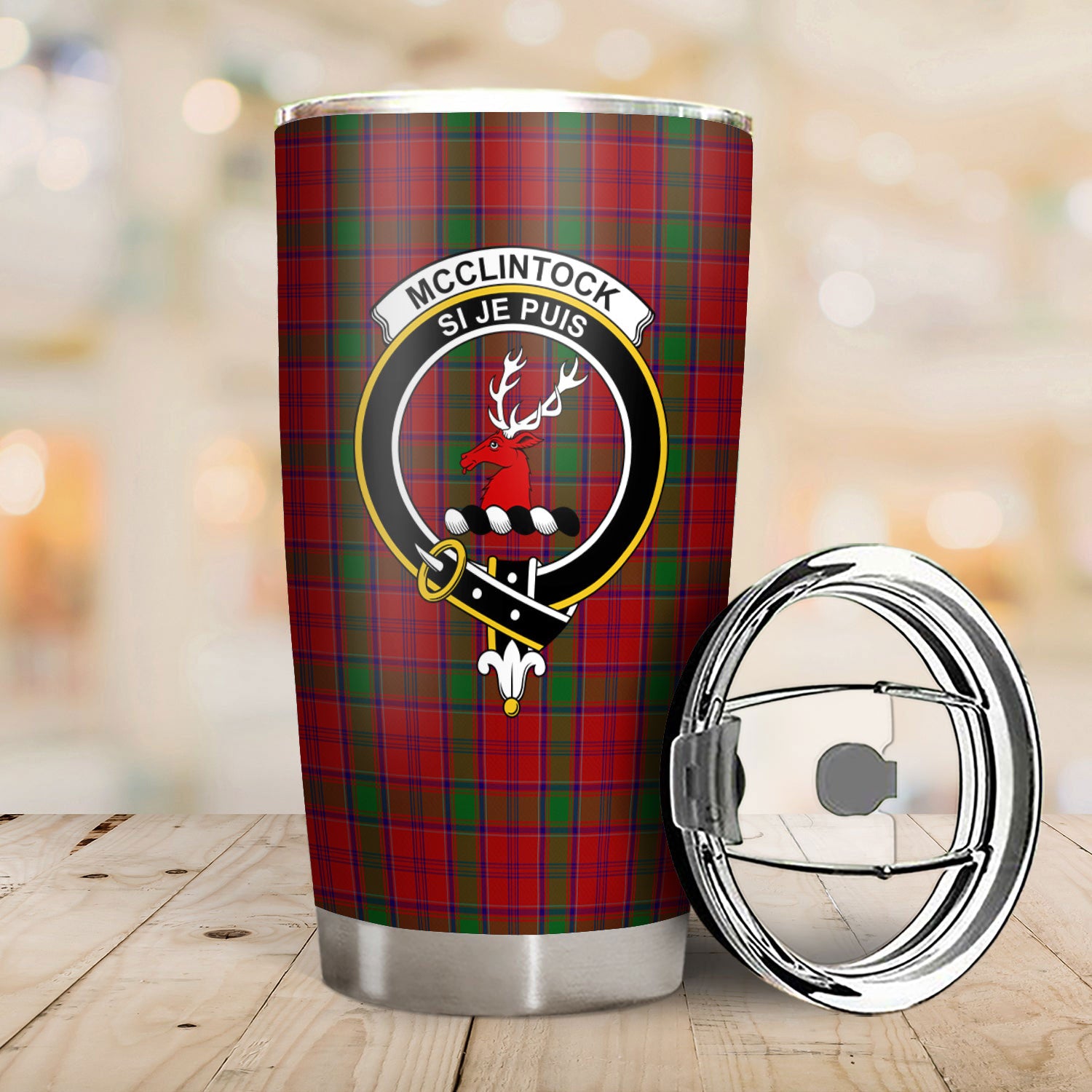 McClintock Tartan Crest Tumbler