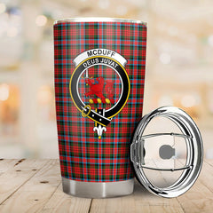 McDuff Modern Tartan Crest Tumbler