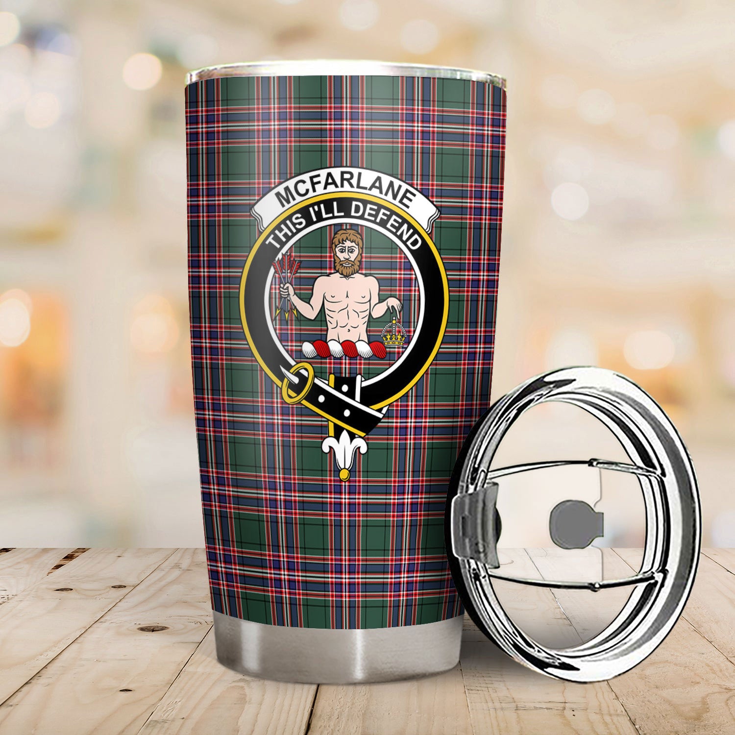 McFarlane Hunting Modern Tartan Crest Tumbler