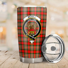 McGill Tartan Crest Tumbler