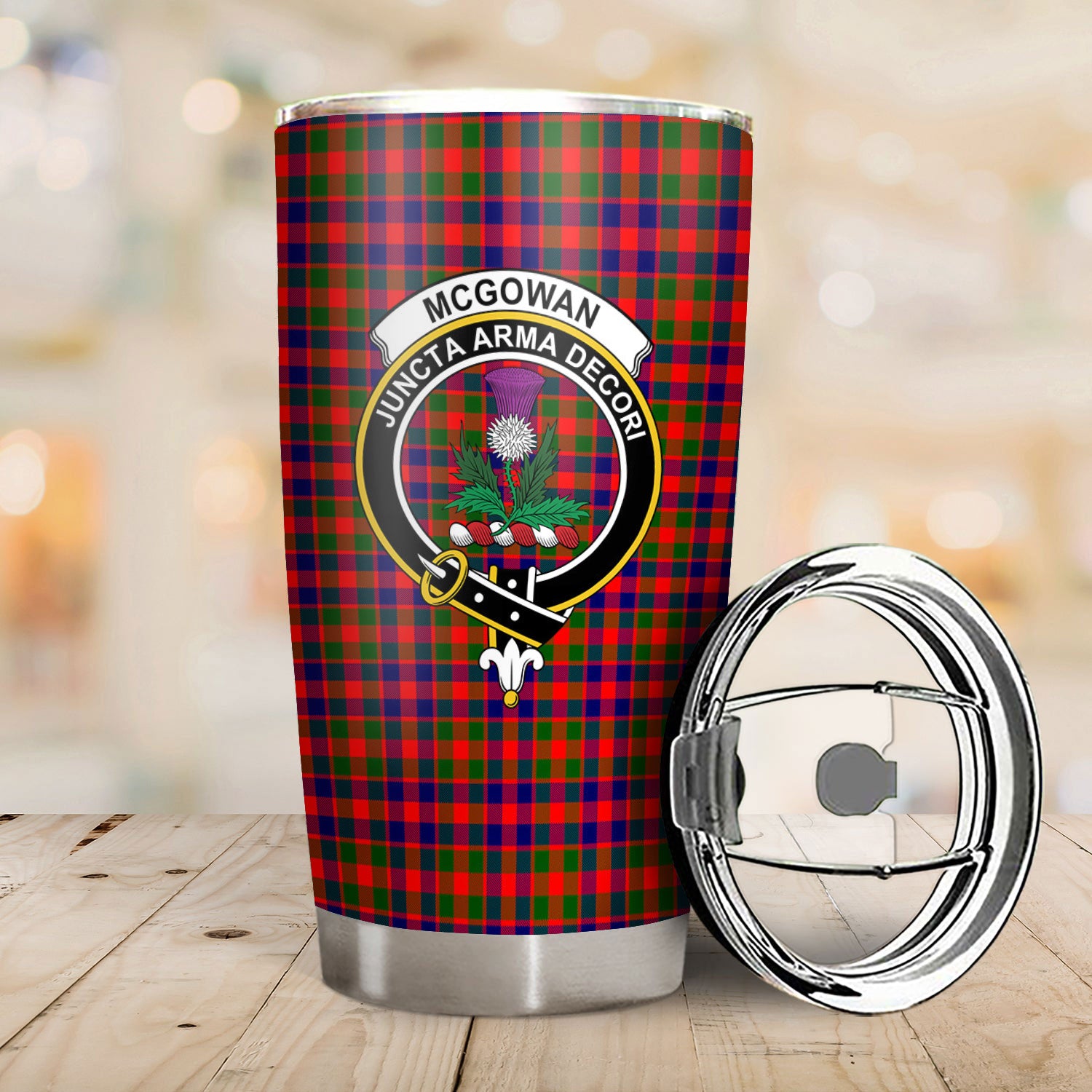 McGowan Tartan Crest Tumbler