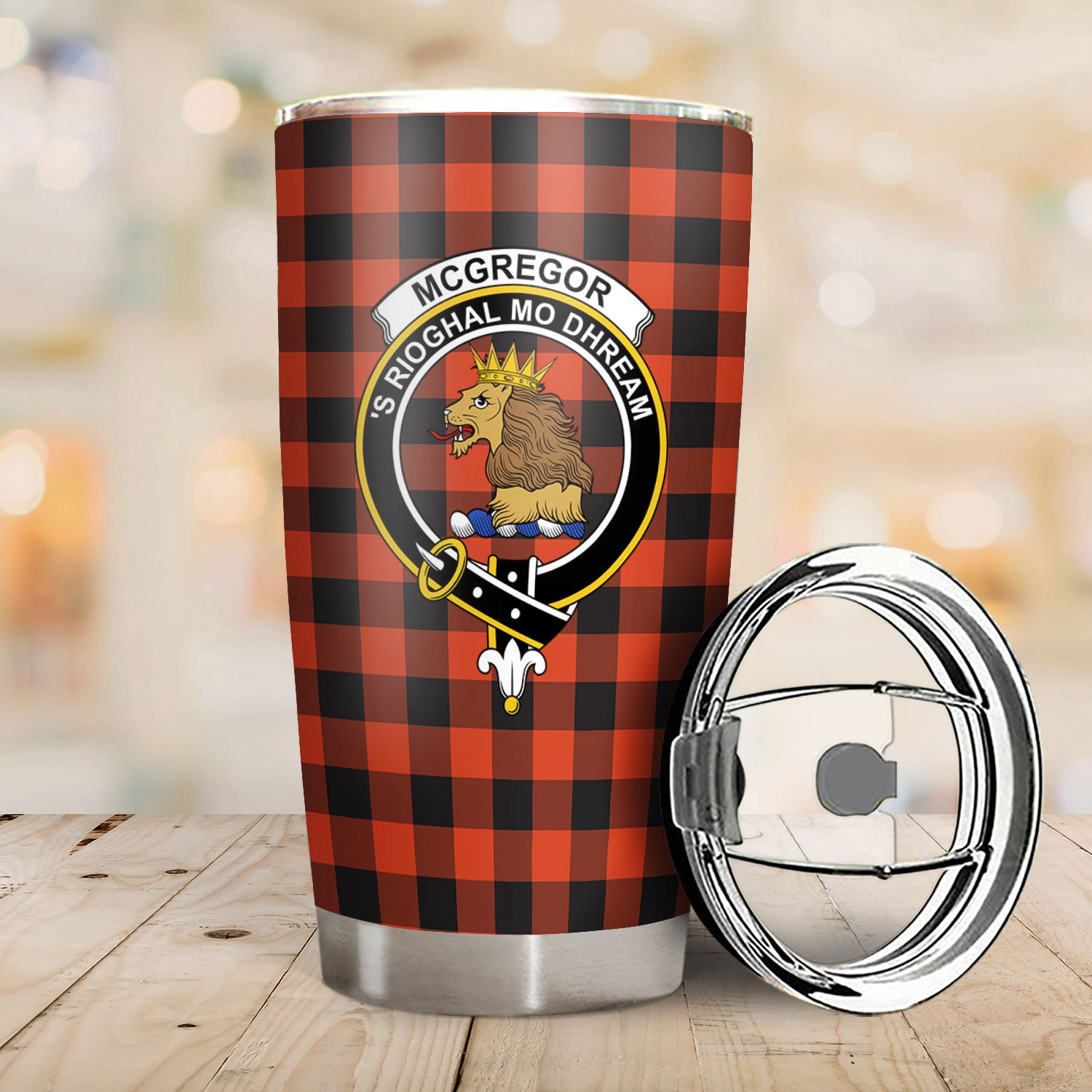 McGregor Rob Roy Ancient Tartan Crest Tumbler