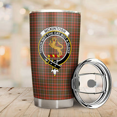 McKintosh Hunting Weathered Tartan Crest Tumbler