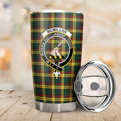 McMillan Old Modern Tartan Crest Tumbler