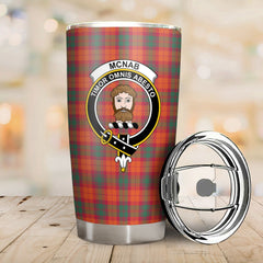 McNab Ancient Tartan Crest Tumbler