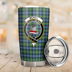 McNeil of Barra Ancient Tartan Crest Tumbler