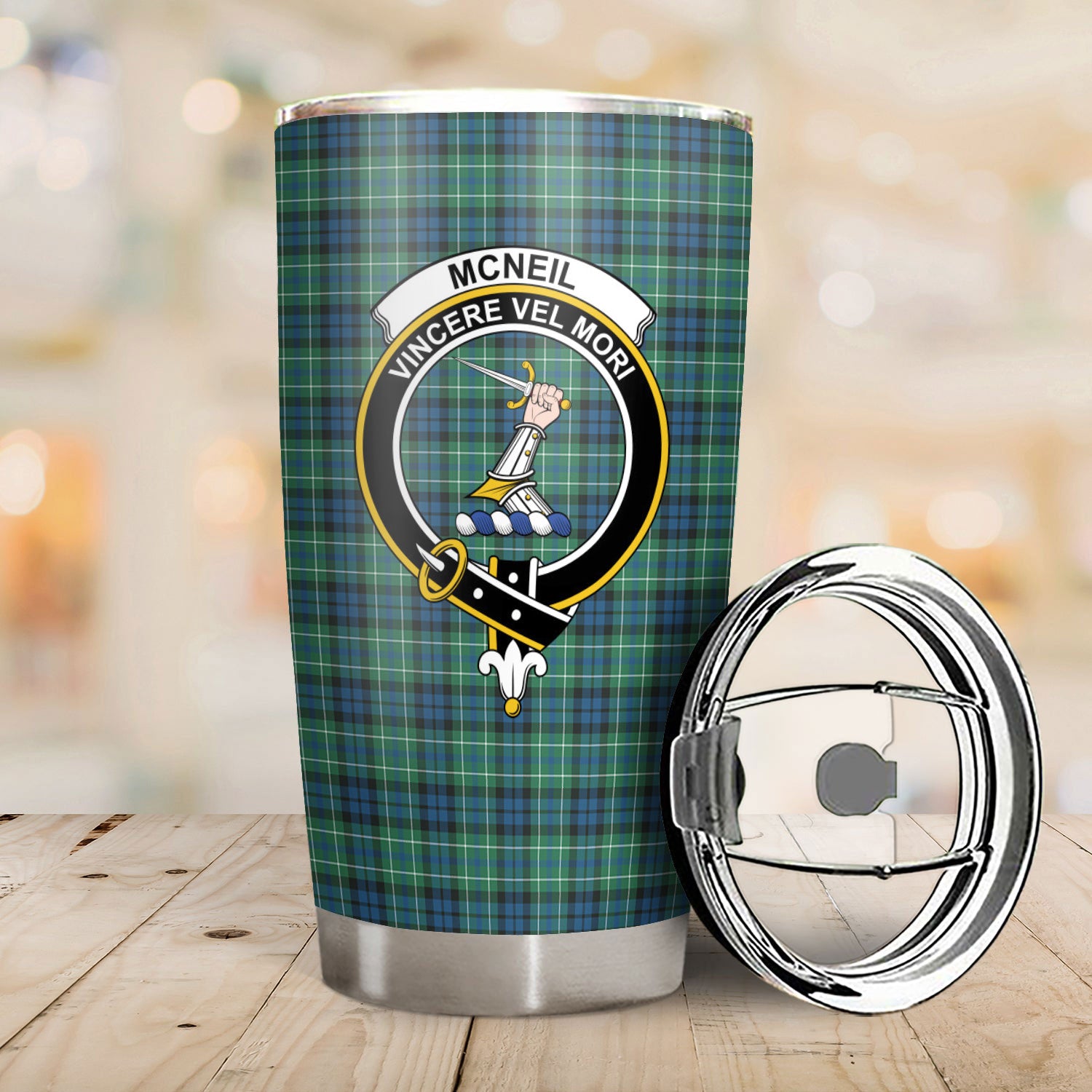 McNeil of Colonsay Ancient Tartan Crest Tumbler