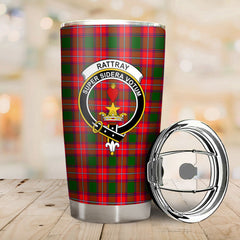 Rattray Modern Tartan Crest Tumbler