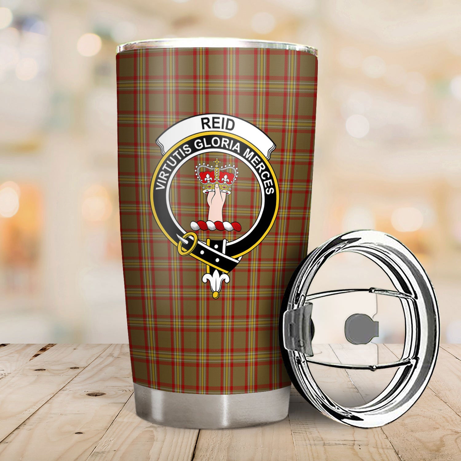 Reid Ancient Tartan Crest Tumbler