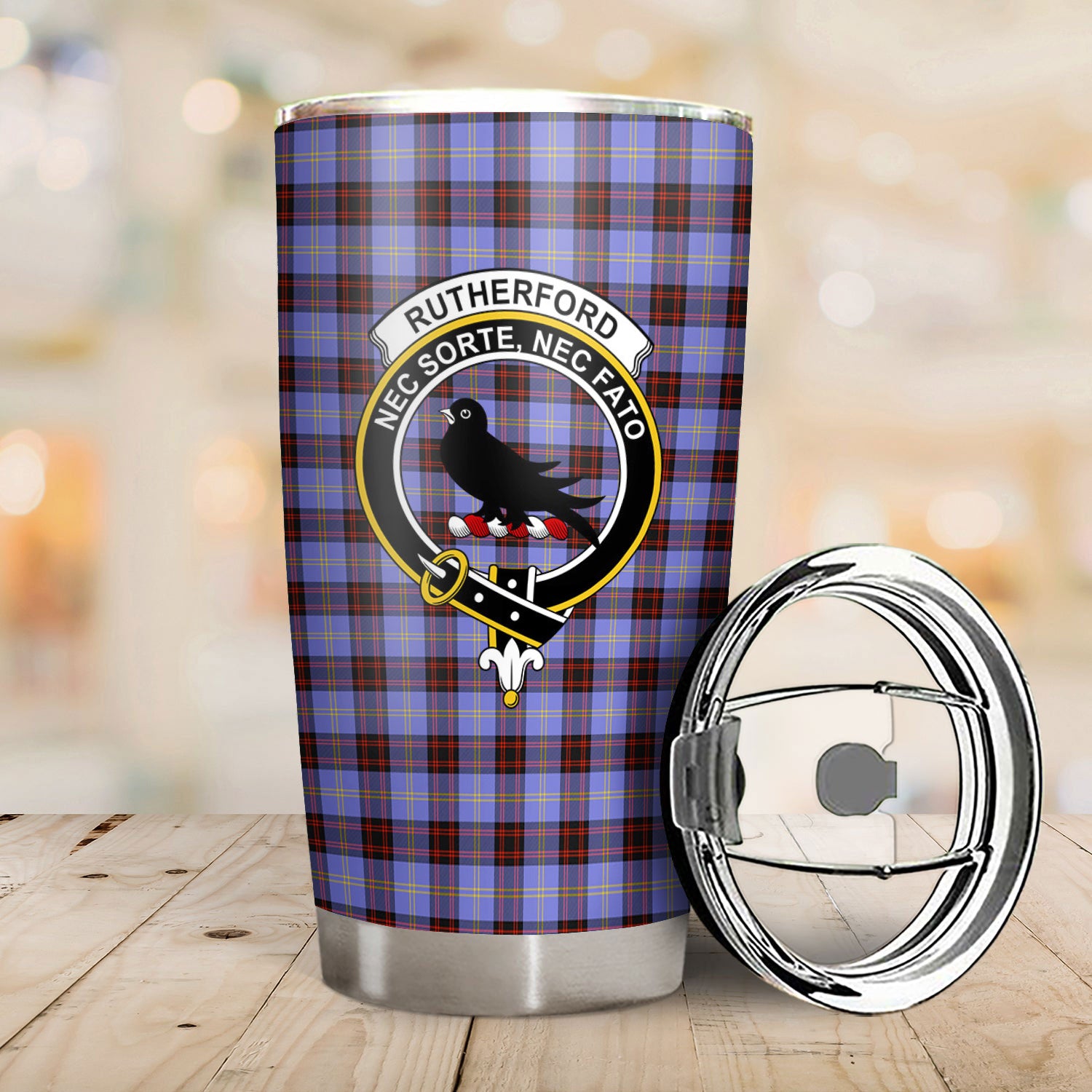 Rutherford Tartan Crest Tumbler