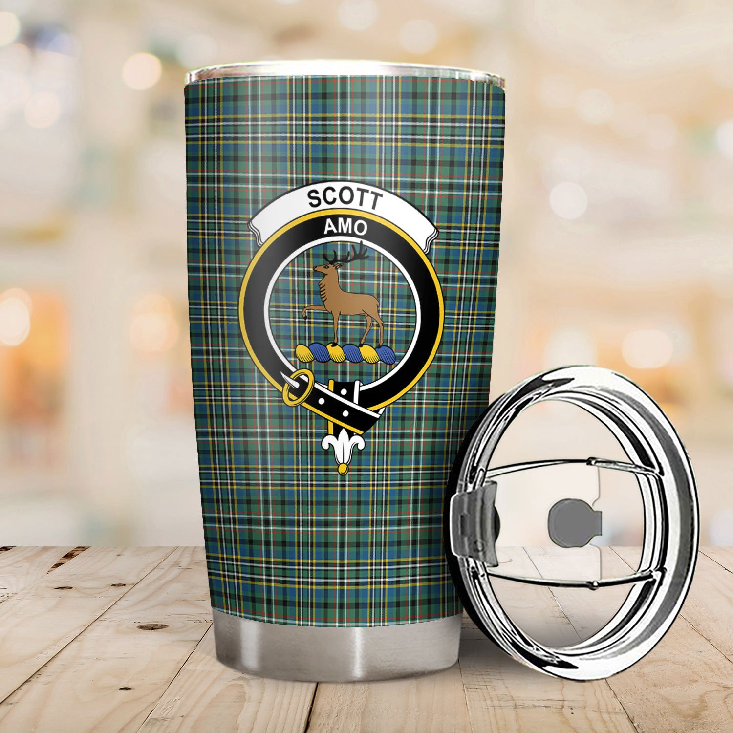 Scott Green Ancient Tartan Crest Tumbler