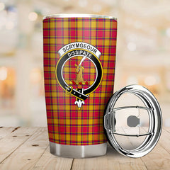 Scrymgeour Tartan Crest Tumbler