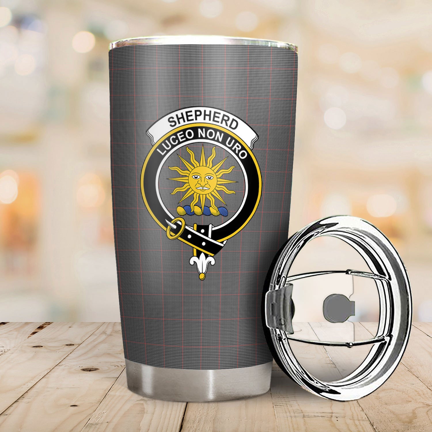 Shepherd Tartan Crest Tumbler