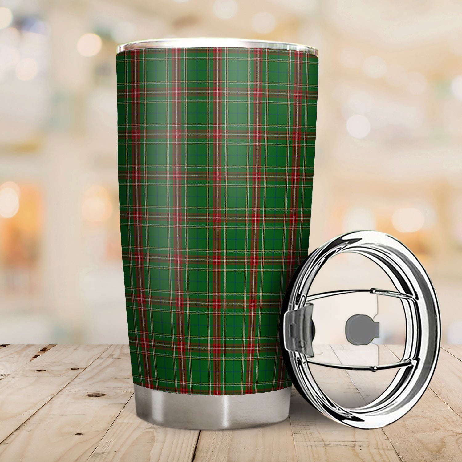 Steel Tartan Tumbler