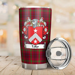 Telfer Tartan Crest Tumbler