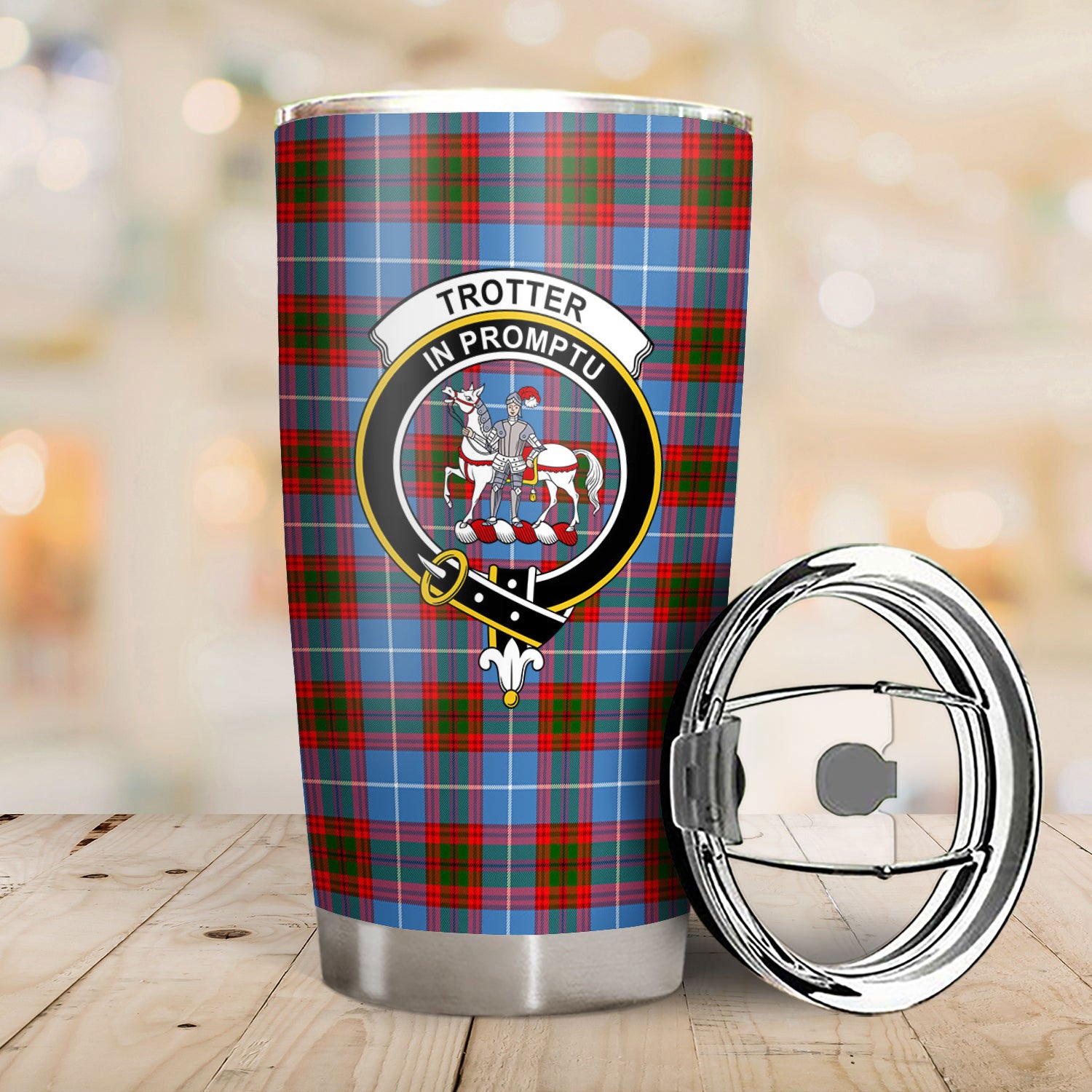 Trotter Tartan Crest Tumbler