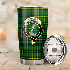 Wallace Hunting Modern Tartan Crest Tumbler