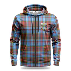 Anderson Modern Tartan Crest Hoodie