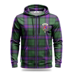 Armstrong Modern Tartan Crest Hoodie