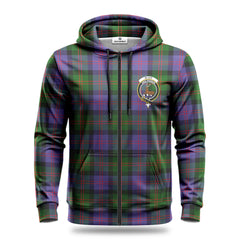 Blair Modern Tartan Crest Hoodie