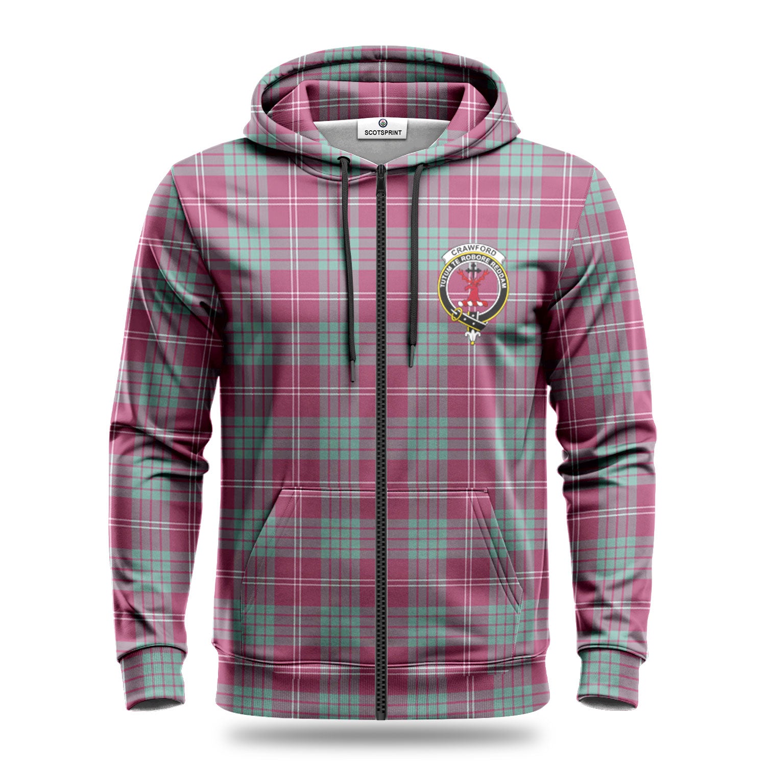 Crawford Ancient Tartan Crest Hoodie